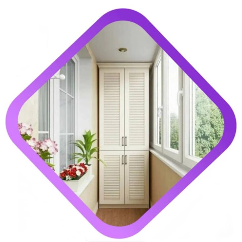 Отделка балконов и лоджий