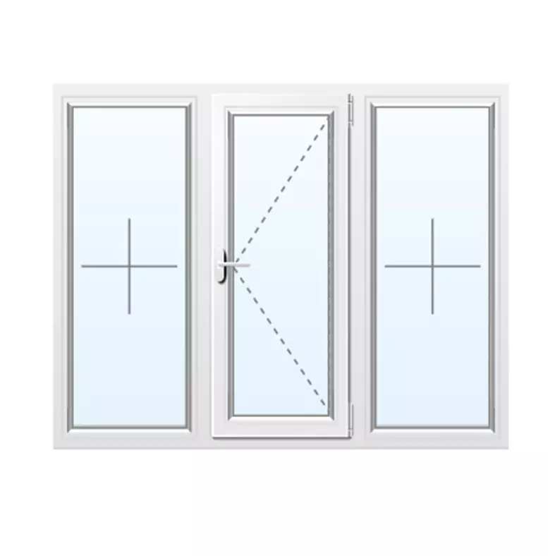 Трёхстворчатое окно